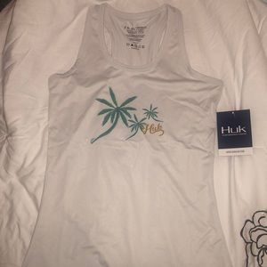 Huk fishing tank top